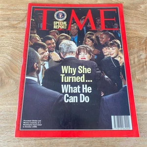 Time Weekly News Magazine August 1998 Clinton and Lewinsky Special Report PB - Picture 1 of 11