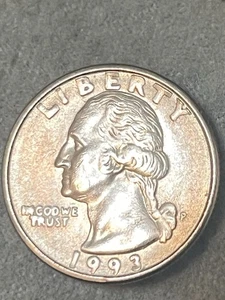 1993 P Washington QT. The Quarter Looks Uncirculated Double Struck - Picture 1 of 5