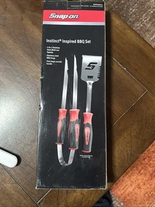 Snap-on BBQ set tongs and spatula New In Box - Picture 1 of 2