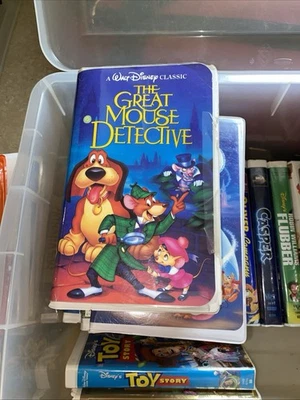 The Adventures of the Great Mouse Detective (VHS, 1992) - Image 1 of 4