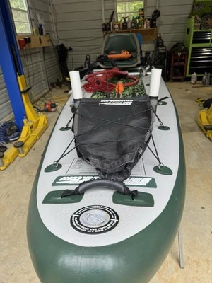 Sea Eagle FS126 inflable, paquete de asiento giratorio FishSUP Foto 1 de 4