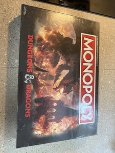 Dungeons & Dragons Monopoly 2023 New Sealed - Picture 1 of 3