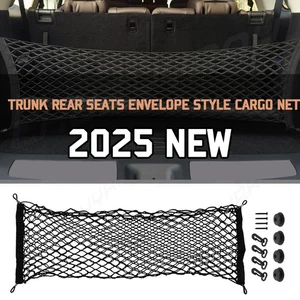 Rear Trunk Envelope Style Mesh Organizer Cargo Net For Chevrolet Malibu 13-25 - Foto 1 di 16