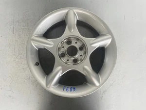 1x Alufelge 16 Zoll 6.5" 4x100 48ET Glanz Silber Mini R50 Rim Wheel - Bild 1 von 12