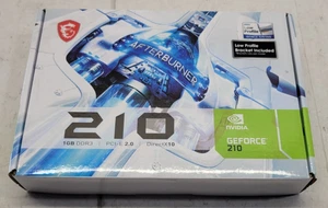 Scheda grafica MSI NVIDIA GeForce 210 1GB - NUOVA, SCATOLA APERTA - Foto 1 di 3