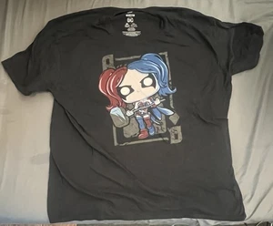 T-shirt Funko Pops nera Harley Quinn taglia 2XL - Foto 1 di 4