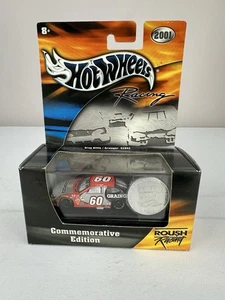 2001 Mattel Hot Wheels Racing Commemroative Edition Car #60 Greg Biffle NIP (F) - Picture 1 of 2
