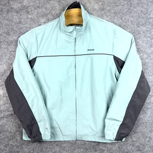 Chaqueta cortavientos ligera vintage Reebok para hombre XL cremallera completa al aire libre - Imagen 1 de 14
