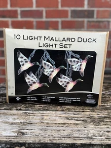 Kurt S. Adler 10 Stück 11,5 Fuß weiße glühende Stockente Weihnachtsbeleuchtung - Bild 1 von 9