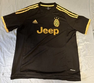 Juventus Third Shirt Black/Gold Adult Large - Rare - Picture 1 of 17