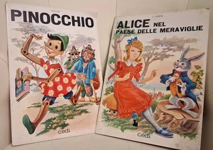 PINOCCHIO + ALICE NEL PAESE DELLE MERAVIGLIE - Ediz. C.E.D.I. Milano 1979 - Foto 1 di 7