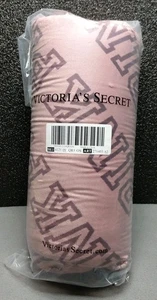 Victoria's Secret ROSA Acogedora Vellón Felpa Sherpa Manta Logo 50"x60" Totalmente Nueva - Imagen 1 de 3