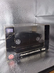 RADIO CONTROL Radio Shack Lamborghini Murcielago Metallic Black 1/32 Never Opend - Picture 1 of 6