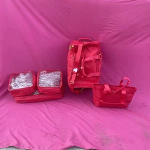 Joy Eco Luxe World Traveler 5pc Weekender Luggage, Tote, Packing Cubes- - Picture 1 of 21