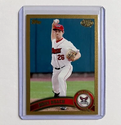 Donn Roach 2011 Topps Pro Debut Gold Parallel Numbered /50 Orem Owls Padres #152 - Image 1 of 3