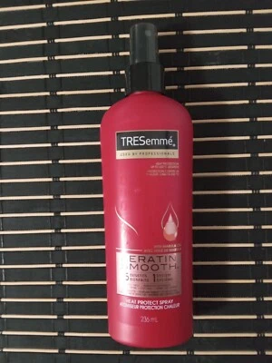 TRESemmé Keratin Smooth Heat Protect Spray 236ml Marula Oil Anti-Frizz - Image 1 of 4