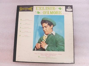 L'ELISIR D'AMORE 3 LP Box Set Giuseppe Di Stefano Hilde Gueden Fernardo Corena - Picture 1 of 4