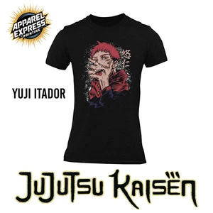 Anime Yuji Itador-Jujutsu Kaisen Custom Graphic Uni-Sex T-Shirt - Picture 1 of 7