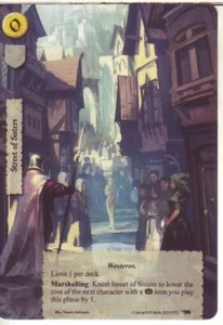 Street of Sisters Alternate Art Promo AGoT LCG Game of Thrones 1.0 - Picture 1 of 1