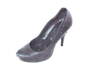 Pumps 38 neu Laura Scott schwarz Leder Absatz 10 cm (85) - Bild 1 von 4