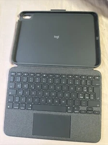 Logitech Logi Combo Touch Italian Yu0081 Cover Tastiera Per iPad 7 | 8 | 9 | 10 - Foto 1 di 4