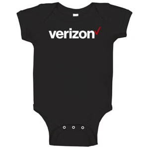 Verizon Nasdaq Company Logo Employee Fan Cool Baby One Piece - Picture 1 of 1