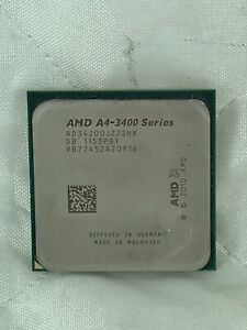 AMD ATHLON A4-3420 2.8GHZ DESKTOP PROCESSOR SOCKET FM1 AD3420OJZ22HX