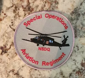 PARCHE AVIACIÓN EJÉRCITO, 160º REGIMIENTO DE OPERACIONES ESPECIALES MH60 NSDQ - Imagen 1 de 1