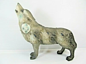 Heulende Wölfe Geist Wolf Symbol Resin Figur - Bild 1 von 3