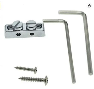 Chitarra Basso Allen Key Headstock Key Holder per Floyd Rose Tremolo Nero - Foto 1 di 6