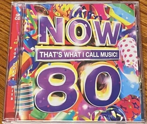 VARIOUS ARTISTS "NOW THAT'S WHAT I CALL MUSIC 80” RARE ORIGINAL 2011 UK 2CD SET - Picture 1 of 2
