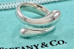 Tiffany & Co. Elsa Peretti Sterlingsilber Träne Ring - Bild 1 von 11