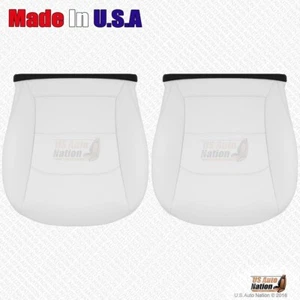2019 2020 2021 For Tesla Model 3 Driver & Passenger Bottoms Vinyl Cover White - Picture 1 of 6