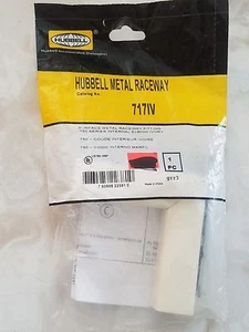 HBL717IV Raceway Internal Elbow, Ivory NEW SEALED - Picture 1 of 3