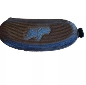 Maui Jim Brown Hard Zip Close Clip Large Sunglass Case - Picture 1 of 7