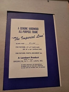 "I DO NOT CHOOSE TO BE A COMMON MAN" By Dean Alfange. Framed. Certificate. - Picture 1 of 2
