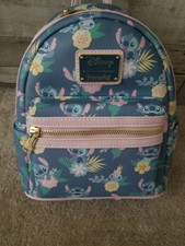 Loungefly Disney Stitch & Scrump  Mini Backpack! New