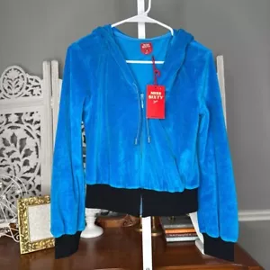 Miss Sixty Blue Welder's Sweater Size Small - Picture 1 of 5