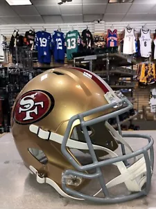 NFL San Francisco 49ers Full Size Replica Helm von Riddell - Bild 1 von 5