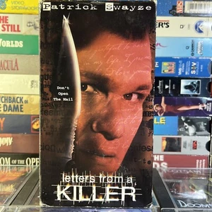Letters From a Killer 1998 VHS Tested Patrick Swayze Prison Thriller Mystery - Picture 1 of 22