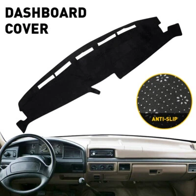 Alfombrilla de tablero para Ford F-250 1997 F-350 F-450 cubierta de tablero alfombrilla interior automático Foto 1 de 4