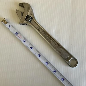 Vintage PENNCRAFT TOOLS 9915 - "8 Adjustable Crescent Wrench Made in USA Tool - Picture 1 of 8