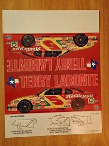 NEW Kreber Motorsports Terry Labonte Kellogg's Fan Club 8.5" Foldable Triangle - Picture 1 of 2