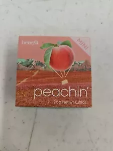 Benefit Peachin’ Golden Peach Blush Mini .08oz NWOB - Picture 1 of 2