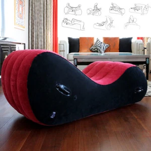Inflatable Sex Sofa Sexy Love Positions Assistance Chair Sex Furniture Erotic SM - Picture 1 of 31