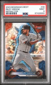 Bowman's Best #30 Riley Greene Refractor RC 2023 PSA 9 - Imagen 1 de 2