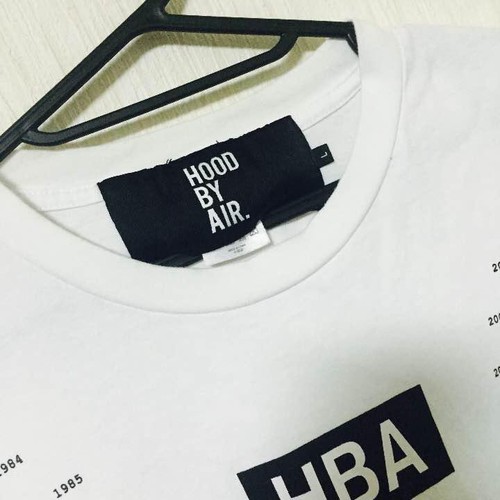 HBA (HOOD BY AIR) Cappuccio HBA by air Cappuccio by Air HBA