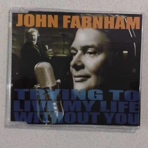 JOHN FARNHAM TRYING TO LIVE MY LIFE 2000 AUSTRALIAN BMG 2 TRACK CD NEW CASE - Picture 1 of 2