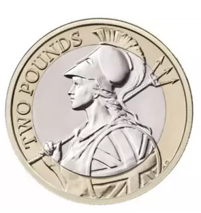 2022 BRITANNIA £2 Two Pound Coin BUNC Brilliant Uncirculated, - Picture 1 of 2