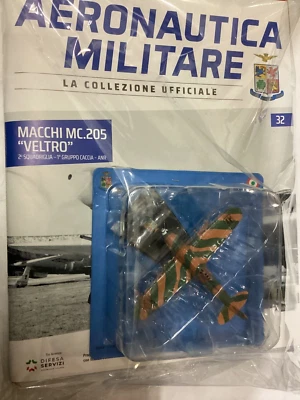 Aeronautica  militare italiana MACCHI MC.205 VELTRO . 1/100, die-cast Centauria - Immagine 1 di 3